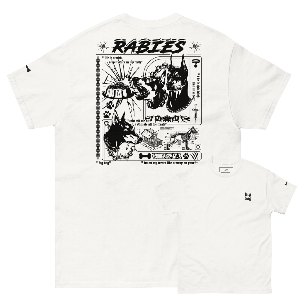"R A B I E S" TEE
